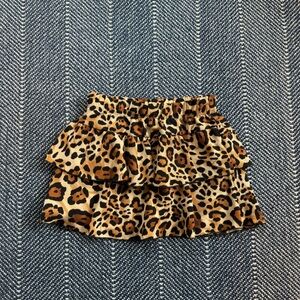 KatieJ NYC leopard skirt